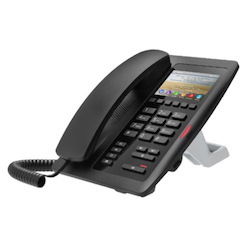 Fanvil H5 Black, VoIP Sip Wi-Fi (802.11N) Desktop Telephone, 2 X Fast Ethernet, 3.5 Colour Display, PoE Required, Ac Optional (Sku #Fnps5v2a), 2 X Sip Lines, HD Voice, 1 X Usb-A (Mobile Telephone Char