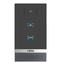 Fanvil I61 Video Door Phone. High Protection Level Of Ip66 And Ik07, Wide Temperature Range From -40℃ To 70℃, Support To Open Door With Rfid/Ic Cards. Built-In 2 Mega-Pixel Wide-Angle Camera: 120º(H),