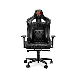 Cougar FT Armor Titan Black Gaming Chair Breathable PVC Leather 4D Armrest BK