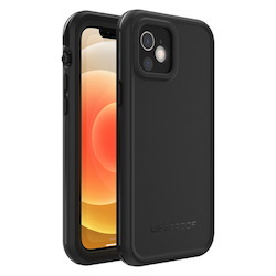 Lifeproof iPhone 12 Fre Case Waterproof Black