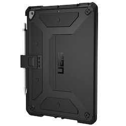 Urban Armor Gear Metropolis Rugged Carrying Case (Folio) for 10.2" Apple iPad (7th Generation), iPad (8th Generation) Tablet, Apple Pencil - Black
