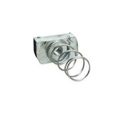 Thomas and Betts® Channel Spring Nut, Regular 3/8 inch Steel (prix au pieds)