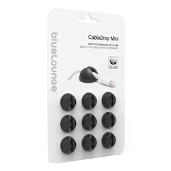 BlueLounge CableDrops Mini Are Little Drops That Grasp Peripheral Cables To Keep Them In Place, Routed And Within Reach Wherever You May Need Them.&Nbsp; CableDrops Mini Put An End To The Insanity Of