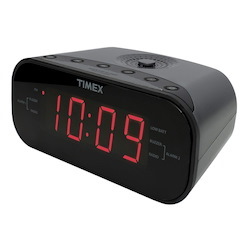 iHome The Timex T231G Has The Look And Features That Are Desired Most In A Modern Day Alarm Clock. The Large Green Led Display On A Black Screen Makes This Clock Easy To View Day Or Night. The Program