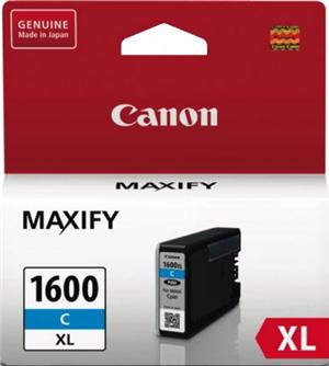 Canon PGI-1600XLC Original Inkjet Ink Cartridge - Cyan Pack