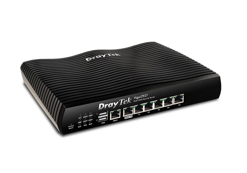 Draytek Dual GigE Wan Router/Firewall IPSec PPTP SSL VPN QoS