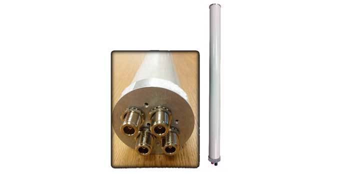 Mars Antennas Mars 2.3-2.7 & 4.9-5.9 GHz Dual Polarization Dual Band Omni Antenna