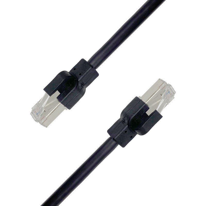 Go Wireless 0.5 Metre Cat6A S/FTP Pur Outdoor Shielded Ethernet Cable