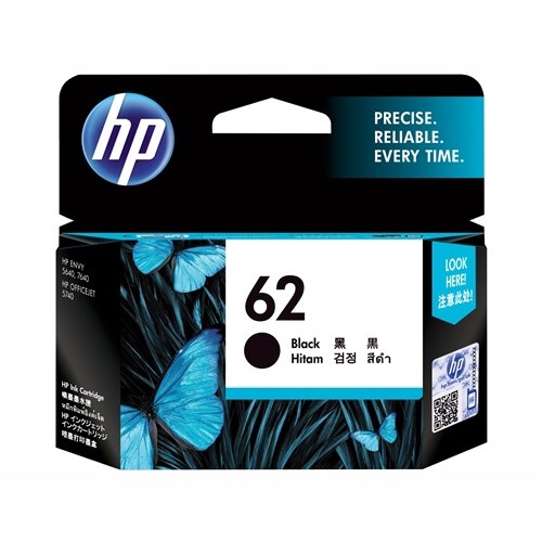 HP 62 Original Inkjet Ink Cartridge - Black Pack