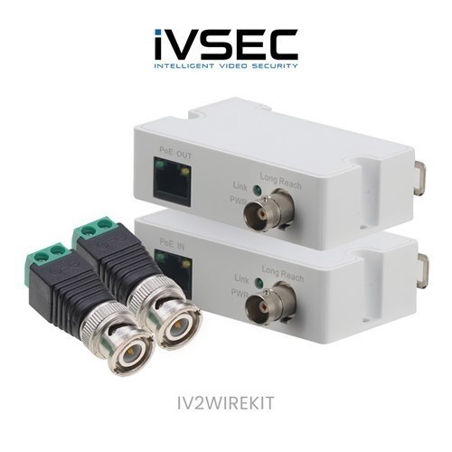 Ivsec Poe Over Coax / 2 Wire Ivsec Poe Over Coax / 2 Wireiv2wirekit