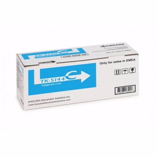 Kyocera TK-5144C Original Laser Toner Cartridge - Cyan Pack