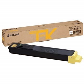 Kyocera TK-8119Y Original Laser Toner Cartridge - Yellow Pack