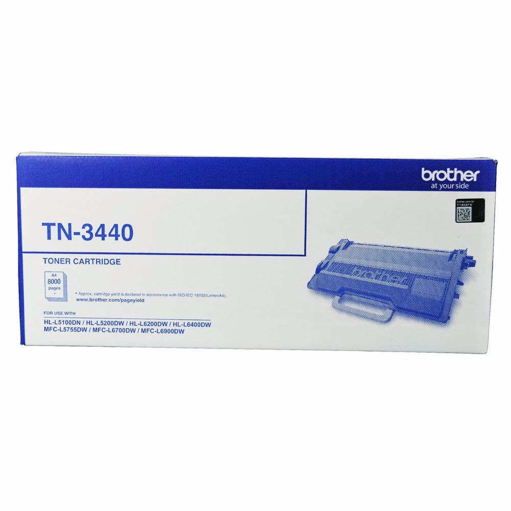 Brother TN-3440 BLK Toner Hyield 8K HL-L5100DN/L5200DW/L62/6400DW MFC-L5755DW/L6700DW/L6900DW