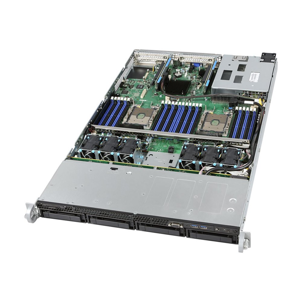 Intel Server System R1304WFTYSR Barebone System - 1U Rack-mountable - 2 x Processor Support