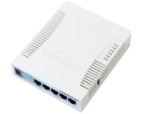 Mikrotik RB951Ui-2HnD: Soho Wireless Ap With 5 Ethernet And Usb