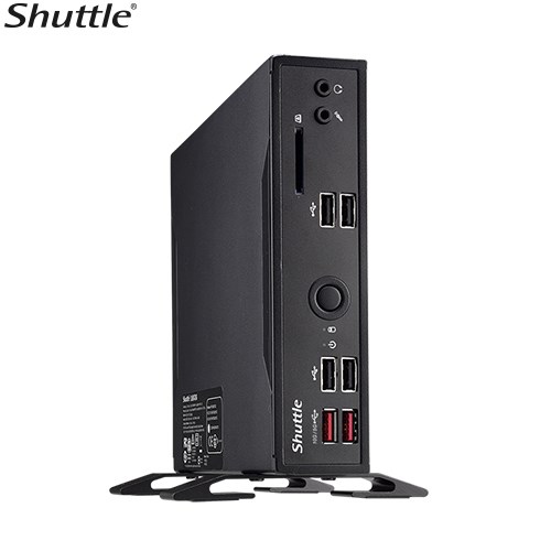 Shuttle XPC Slim Ds20u Fanless Slim PC With A Comet-Lake-U Processor In Industrial Design