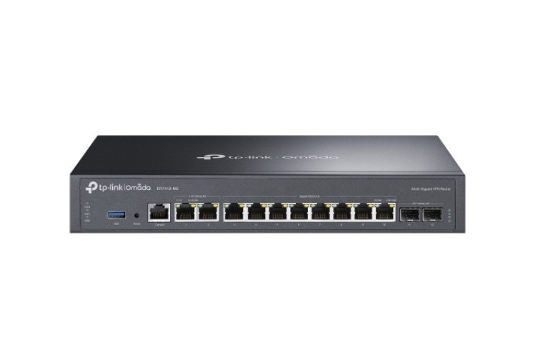 Tp-Link VPN Router, 2.5Gb-Wan(2), GbE/2.5GB-WAN, SFP GbE/WAN(2), RJ45(8), Usb, 5YR WTY