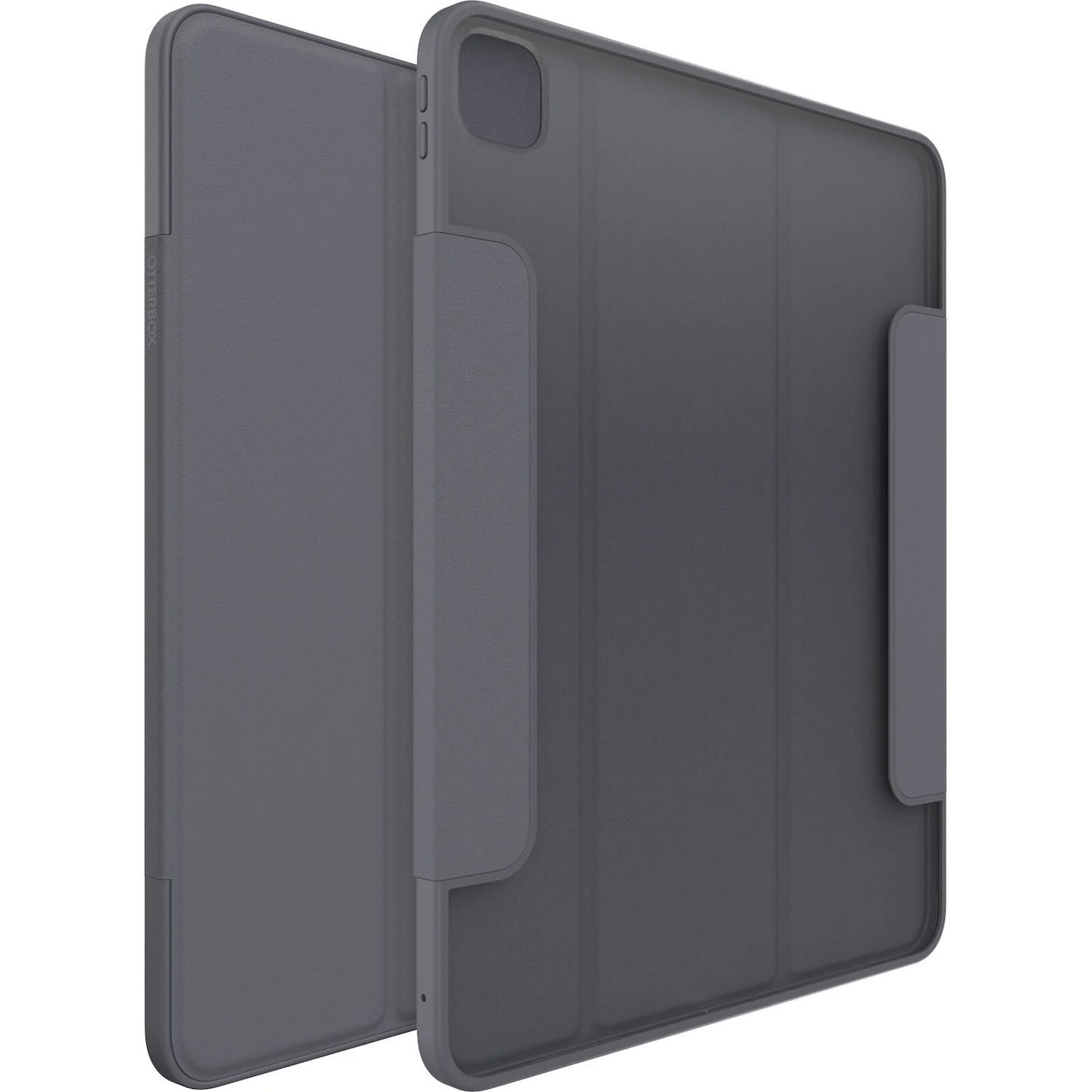 OtterBox Symmetry Folio Apple iPad Pro M4 (13') (7TH Gen) Case Thunderstorm (Black) - (77-95261), Multi-Position Stand, Pencil Holder