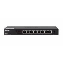 Qnap QSW-1108-8T, 8 Port 2.5Gbps Auto Negotiation (2.5G/1G/100M), Unmanagement Switch, 2 YR WTY
