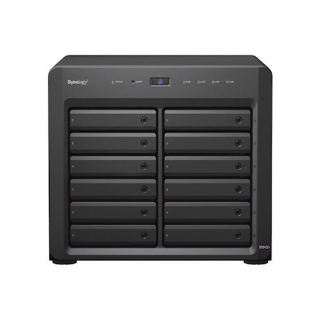 Synology DiskStation DS2422+ 12-Bay 3.5" Diskless, Amd Ryzen Quad-Core 2.2GHz , 4xGbE Nas (Scalable) ( Expansion Unit - DX1222) , 3 Year Warranty