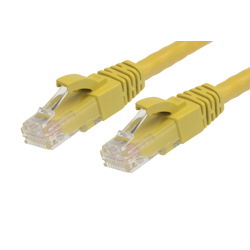 4Cabling 0.75M RJ45 Cat6 Ethernet Cable. Yellow
