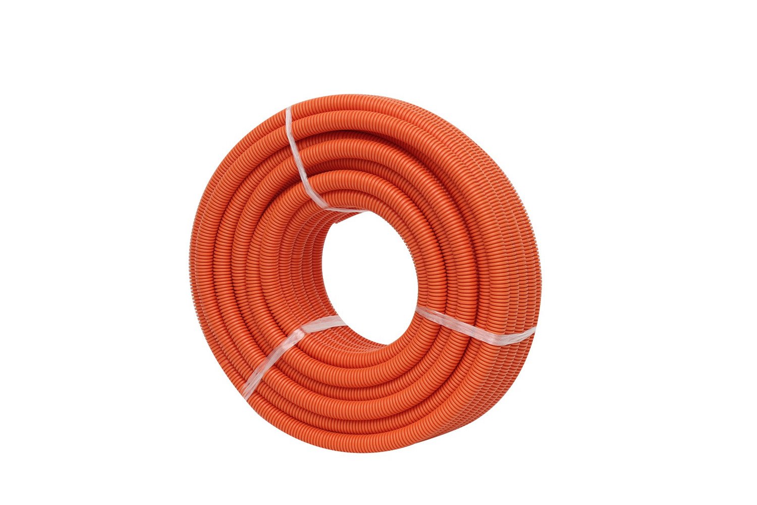 4Cabling 4C | 25MM Corrugated Conduit Heavy Duty Orange 25 Meter/Roll