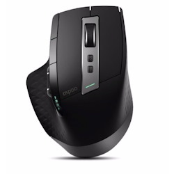 Rapoo MT750S Multi-Mode Bluetooth & 2.4G Wireless Mouse - Upto Dpi 3200 Rechargeable Battery - MX Master Alternative 910-005710 (Buy 10 Get 1 Free)