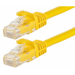 Astrotek Cat6 Cable 1M - Yellow Color Premium RJ45 Ethernet Network Lan Utp Patch Cord 26Awg Cu Jacket