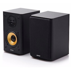 Edifier R1000T4 Ultra-Stylish Active Bookself Speaker - Uncompromising Sound Quality For Home Entertainment Theatre - 4Inch Bass Driver Speakers Black