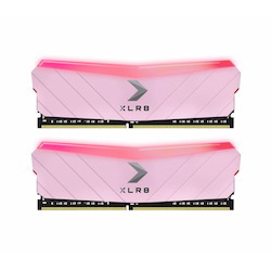 PNY XLR8 16GB (2x8GB) Udimm 4600Mhz RGB CL18 1.35V Pink Heat Spreader Gaming Desktop PC Memory