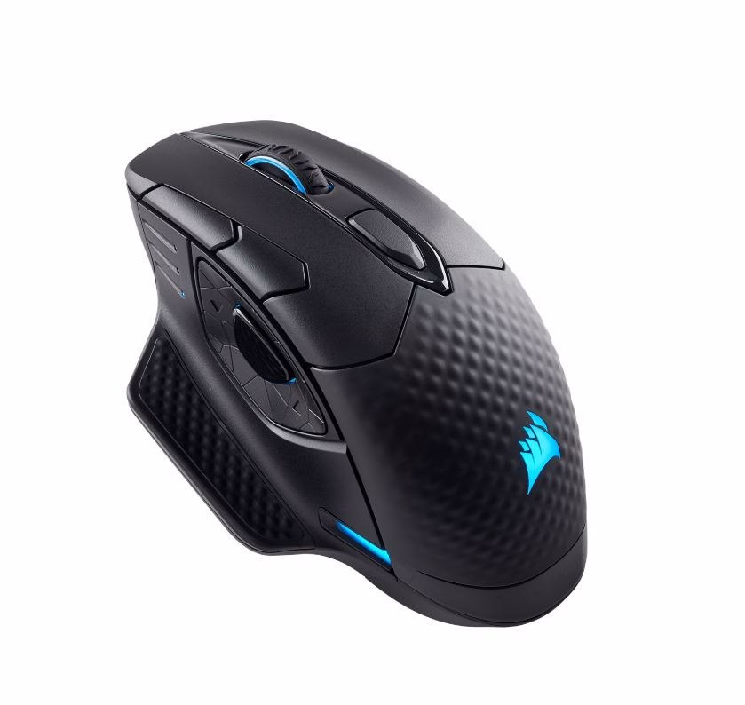 Corsair Dark Core RGB Pro Wireless Gaming Mouse, 18000 Dpi, 2000Hz Ultra Polling Zero Latency.