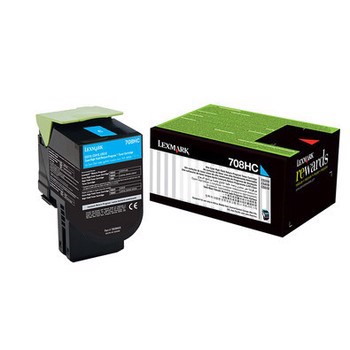 Lexmark Original Extra High Yield Laser Toner Cartridge - Cyan Pack