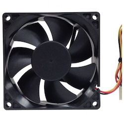 Aywun Repalcement 80MM TFX Silent Case Fan - Fan Only No Screw For Aywun SQ05 TFX Psu 2500RPM. Mini 2Pin Connector.