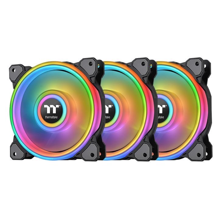 ThermalTake THM Fan 120Mm-Riing12-Quad-Rgb-3Pack