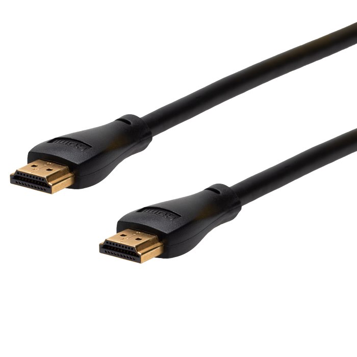 4Cabling 2M Hdmi 2.0 High Speed Cable With Ethernet Channel. 4K @60Hz. Black