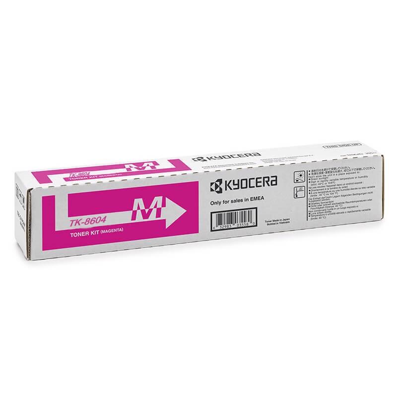 Kyocera TK-8604M Original Laser Toner Cartridge - Magenta Pack