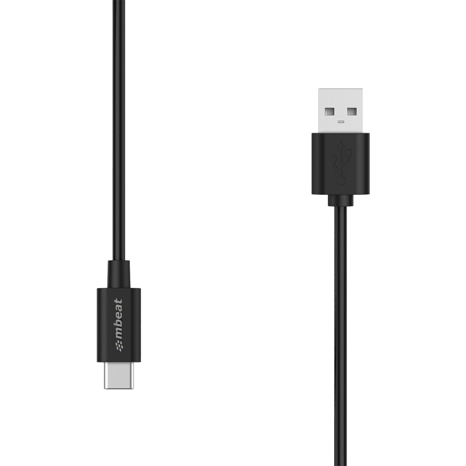 Mbeat Prime 2M Usb-C To Usb 2.0 Charge And SYNC Cable - Usb-C/Usb-A/ Supports Up To 480Mbps/ High Quality Pte Material/Reversible Usb-C Design