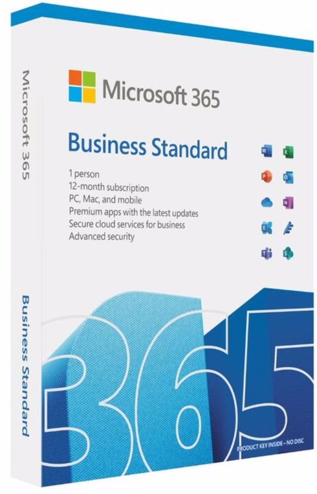 Microsoft 365 Business Standard - Box Pack - 1 User, 5 Device - 1 Year