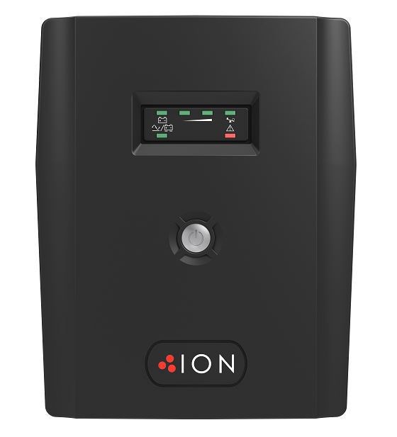 Ion F11-Le-650Va /360Watts Line Interactive Tower Ups Led 2 X Australian 2 Outlets