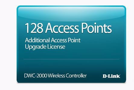 D-Link Hardware Licensing for D-Link DWC-2000 Wireless Controller - Upgrade Licence - 128 Managed Access Point