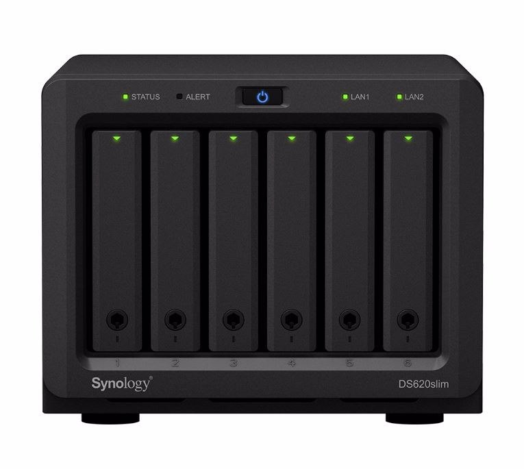 Synology DS620slim DiskStation 2.5" HDD 6-Bay Nas