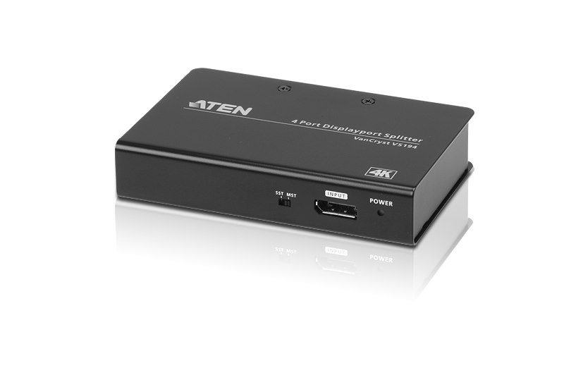Aten 4-Port 4K DisplayPort Splitter - [ Old Sku: Vs194a ]