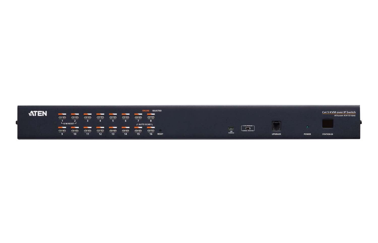 Aten 1-Console High Density Cat5 KVM Over Ip 16 Port .