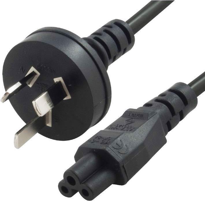 8Ware Power Cable 3M 3-Pin Au To Iec C5 Male To Female