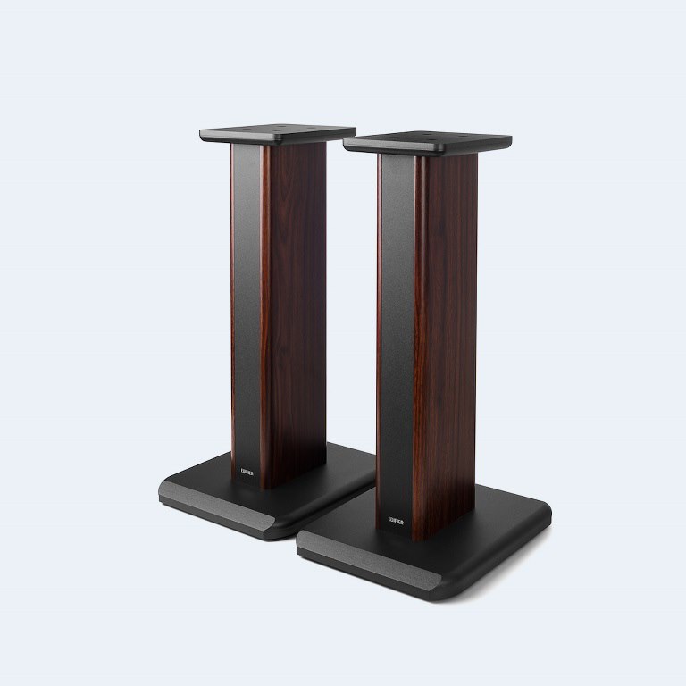 Edifier SS03 Stand - Compatible With S3000PRO/Elevates Speakers/Wood Grain Design/MDF Structure Stability