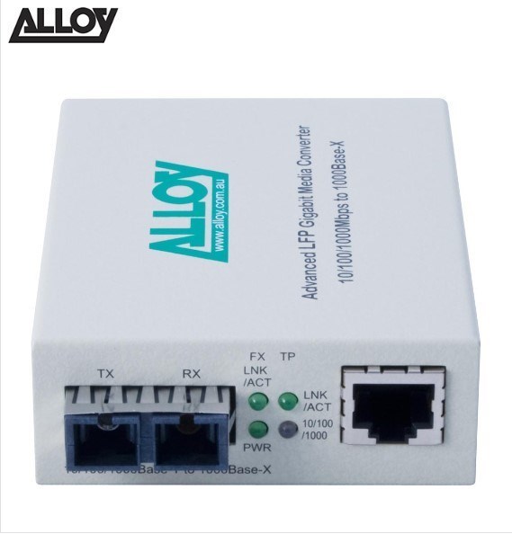 Alloy Gigabit Standalone/Rackmount Media Converter