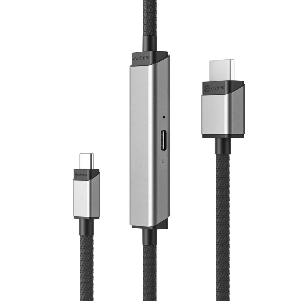 Alogic Ultra Usb-C To Hdmi With 100W PD Cable - Male To Male - 1M