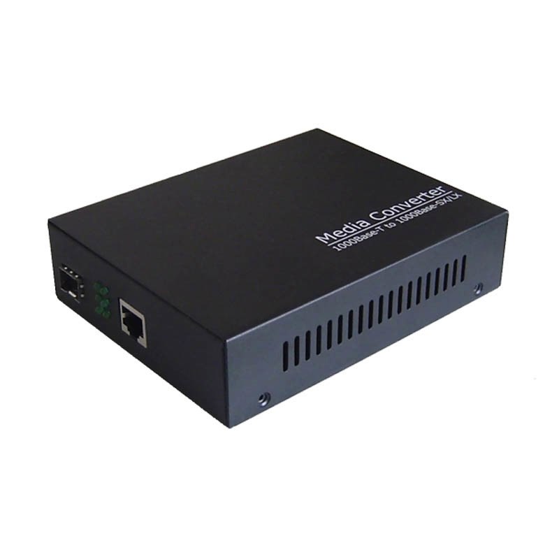 Serveredge Multi Mode SC To Single Mode SC Duplex Gigabit Media Converter 850NM/1310NM - 10/100/1000 SC Connector -550m/20Km