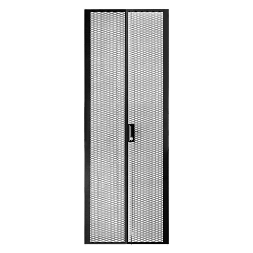 Serveredge 48Ru 800MM Wide Peforated/Mesh Split Rear Door
