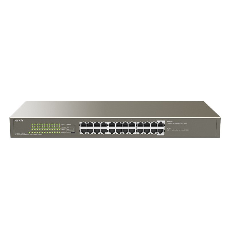 Tenda 24-Port Ge Poe Switch